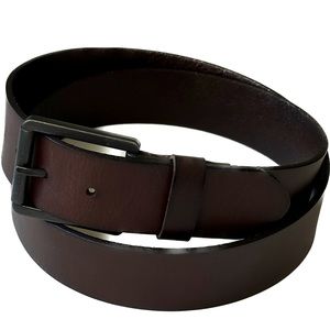 Nordstrom - Men's Shop, Bernard Leather belt - Brown, Size 40
